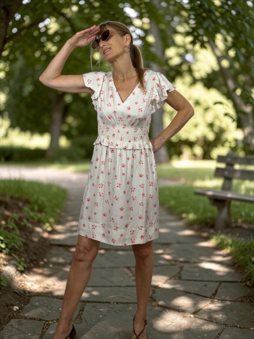 Rebecca Taylor Maui Floral Dress S Silk Blend Mini Feminine